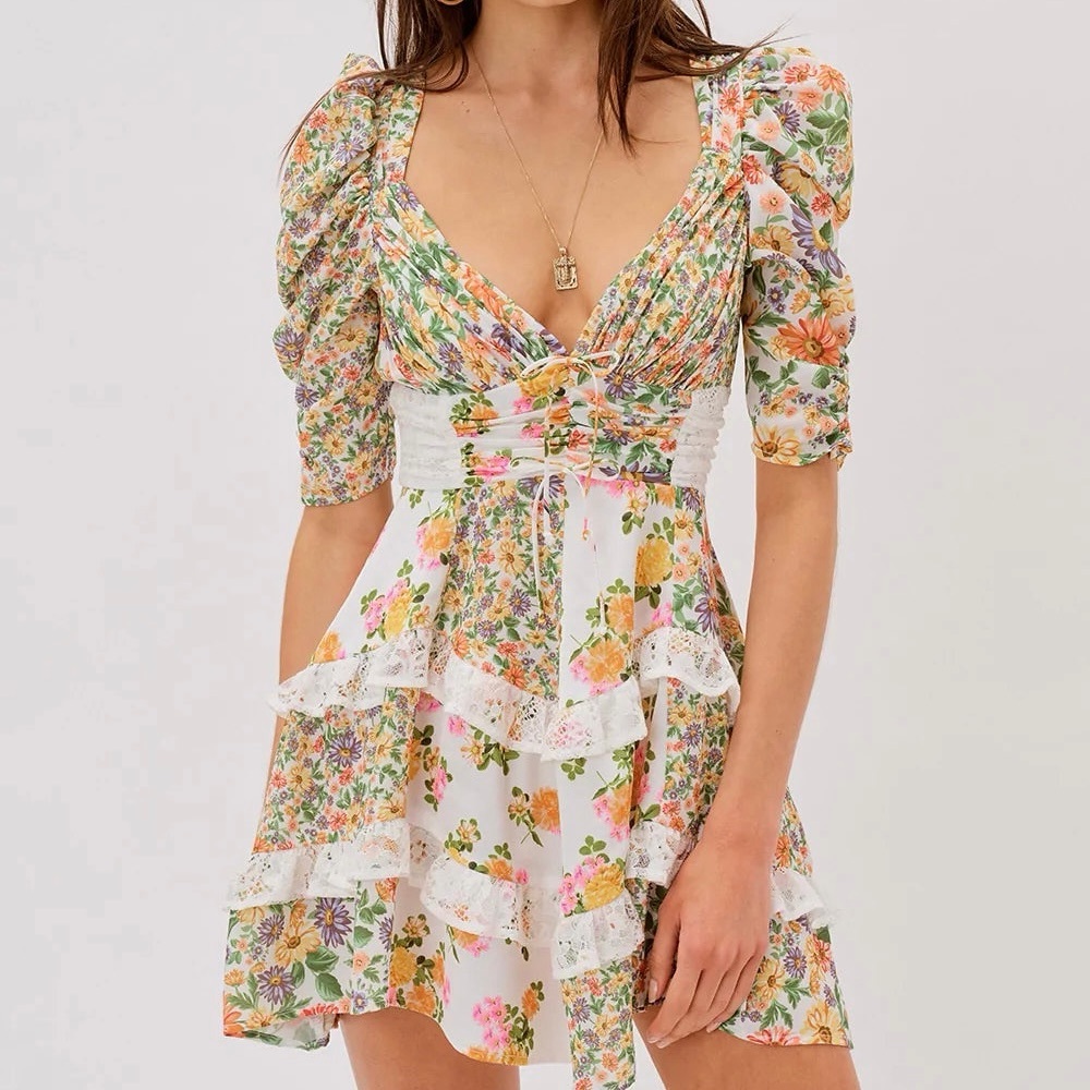 SOLD For Love & Lemons Rosalyn Dress